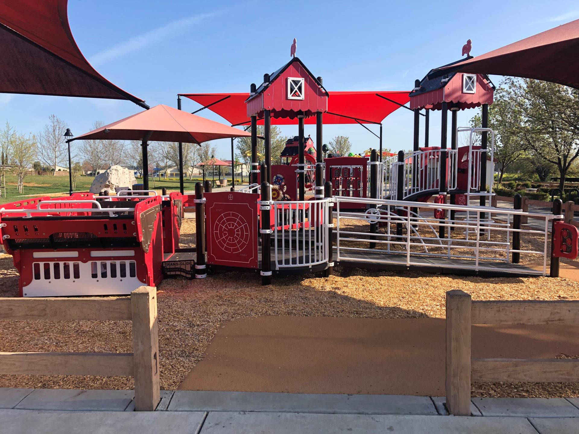 Blue Goose Park ADA Play Structure