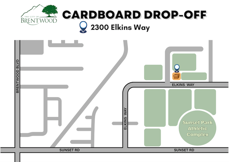 Cardboard Drop-off Map